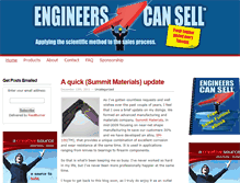 Tablet Screenshot of engineerscansell.com